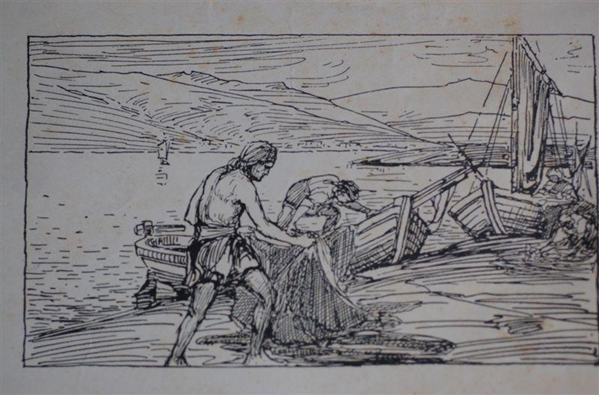 Fishing boats, Iziko Museum, Cape Town